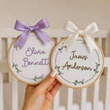Personalized Embroidered Baby Name Hoop — 6 — image 3