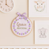 Personalized Embroidered Baby Name Hoop — 9 — image 7