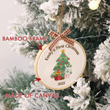Personalized Baby's First Christmas Ornament — 4 — image 6