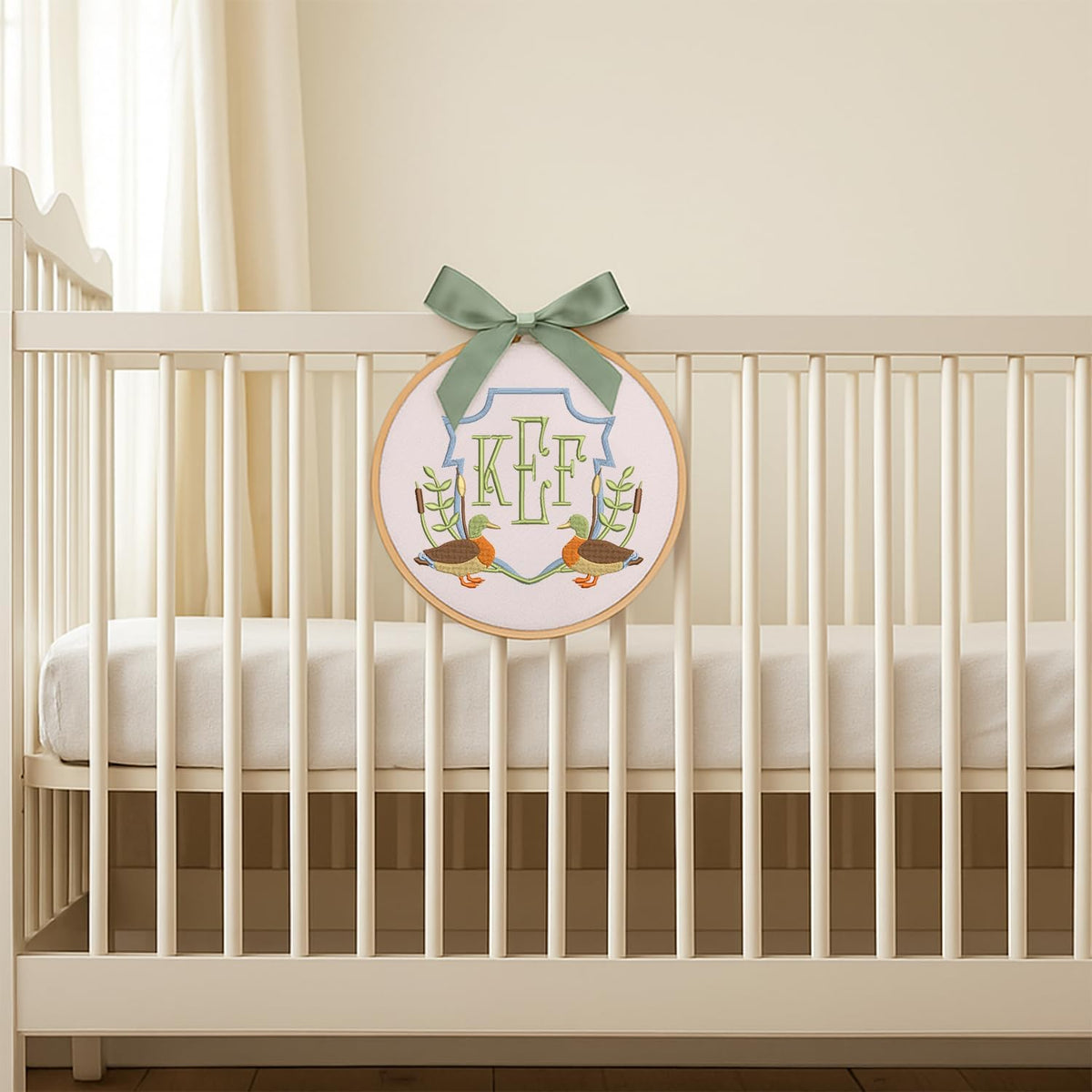Personalized Embroidered Baby Name Hoop — 11 — image 6