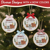 Personalized Baby Name Christmas Ornament — image 5