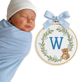 Personalized Embroidered Baby Name Hoop — 10