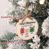 Personalized Baby's First Christmas Ornament — 10 — image 6