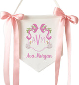 Personalized Embroidered Baby Name Banner — 1