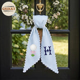 Monogram Personalized Wreath Sash — 7 - Golf Master — image 5
