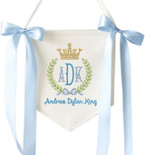 Personalized Embroidered Baby Name Banner — 4