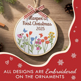 Personalized Baby's First Christmas Ornament — 5 — image 4