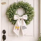 Monogram Personalized Wreath Sash — image 9
