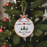 Personalized Baby's First Christmas Ornament — image 2