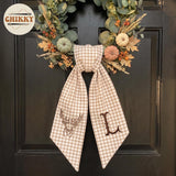 Autumn Personalized Wreath Sash — image 3