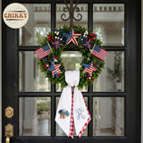 Patriotic Personalized Wreath Sash — 11 — image 2