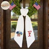 Patriotic Personalized Wreath Sash — image 3