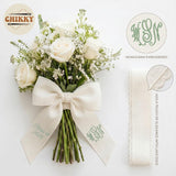 Personalized Embroidered Bouquet Sash — 1 - Class of 2026 — image 5