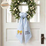 Monogram Personalized Wreath Sash — image 8
