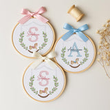 Personalized Embroidered Baby Name Hoop — 3 — image 2