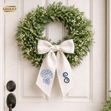 Christmas Personalized Wreath Sash — image 4