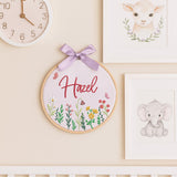 Personalized Embroidered Baby Name Hoop — 2 — image 7