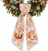 Halloween Personalized Wreath Sash