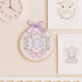 Personalized Embroidered Baby Name Hoop — 10 — image 7