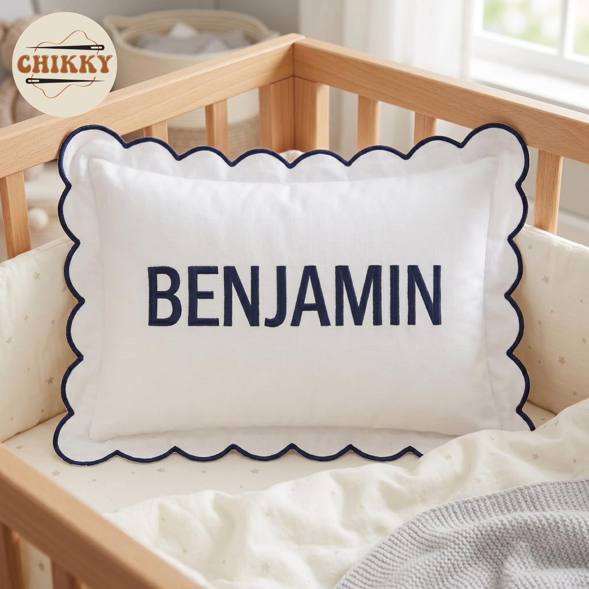 Personalized Embroidered Pillow Cover — 23 — image 6