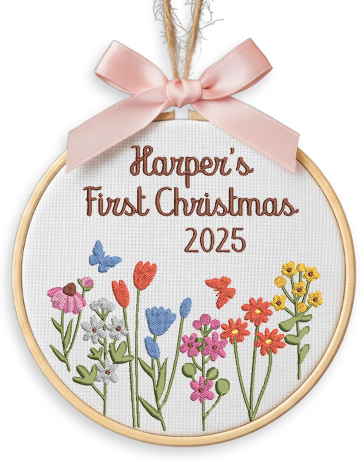 Personalized Baby's First Christmas Ornament — 5