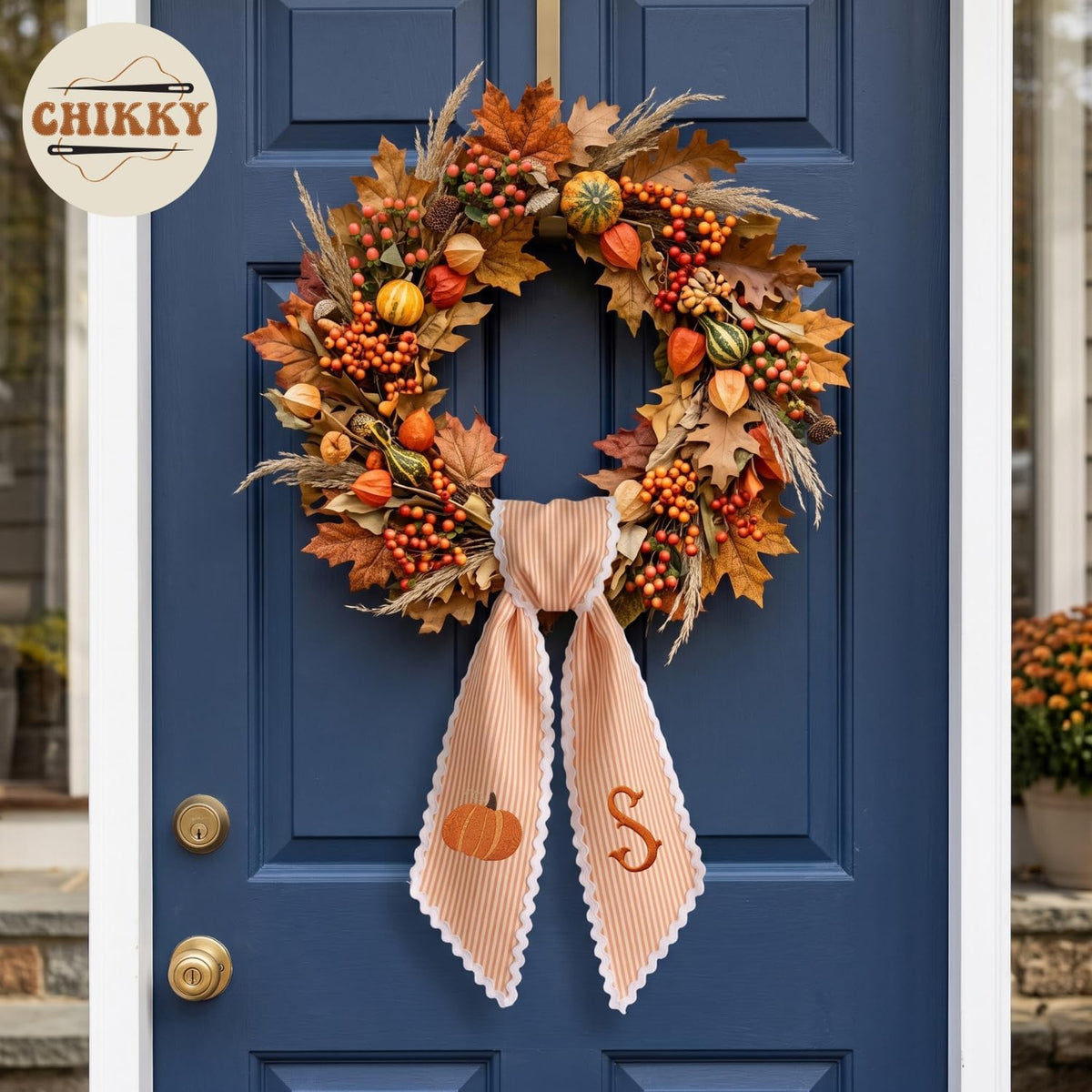 Christmas Personalized Wreath Sash — 22 — image 3