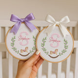 Personalized Embroidered Baby Name Hoop — 3 — image 3