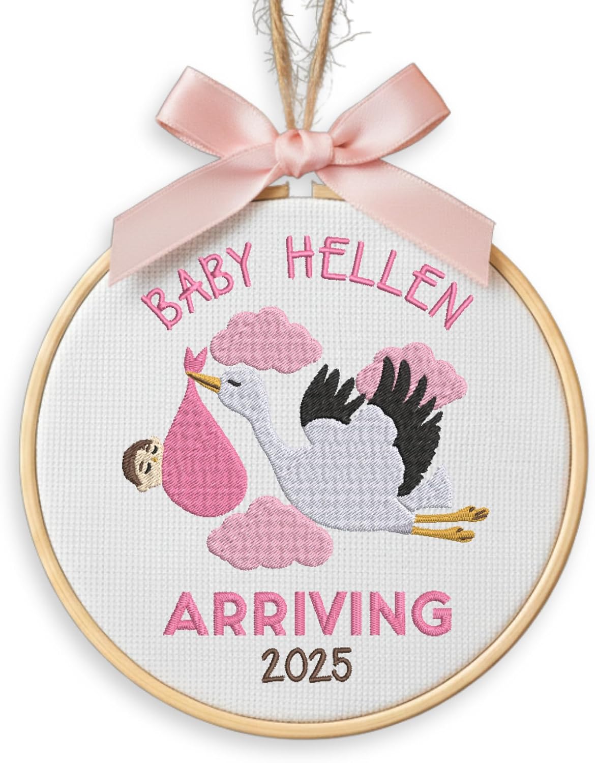 Personalized Baby's First Christmas Ornament — 1