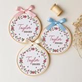 Personalized Embroidered Baby Name Hoop — 5 — image 2
