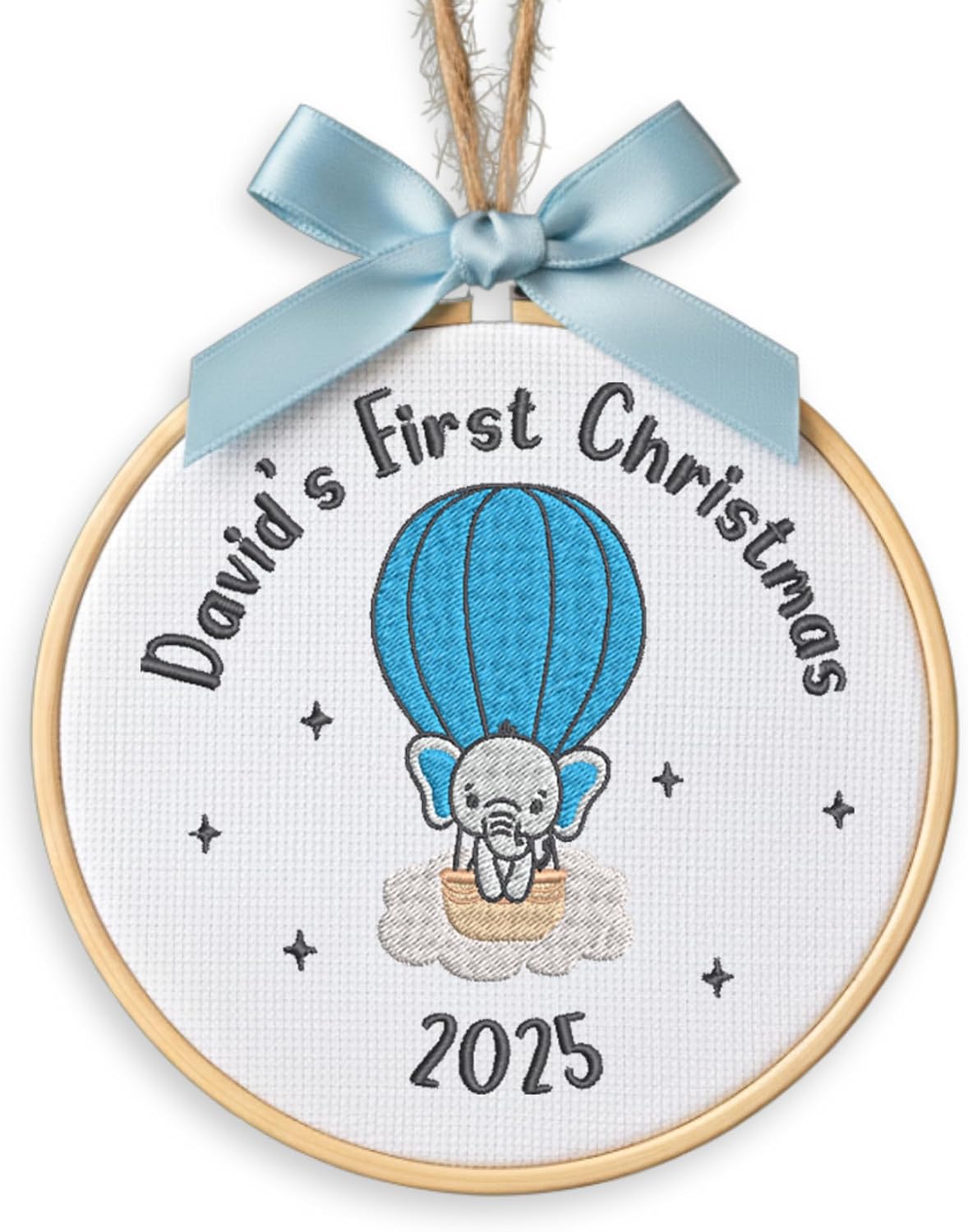Personalized Baby's First Christmas Ornament — 9