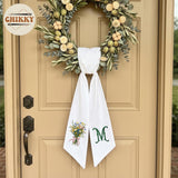 Christmas Personalized Wreath Sash — image 2