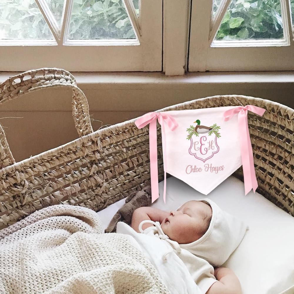 Personalized Embroidered Baby Name Banner — 10 — image 5