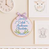 Personalized Embroidered Baby Name Hoop — 13 — image 7