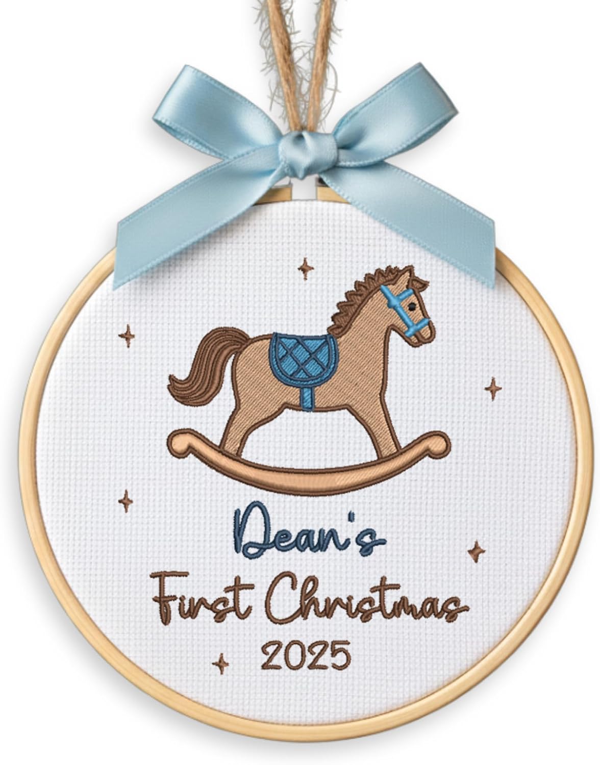 Personalized Baby's First Christmas Ornament — 7