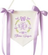 Personalized Embroidered Baby Name Banner — 4