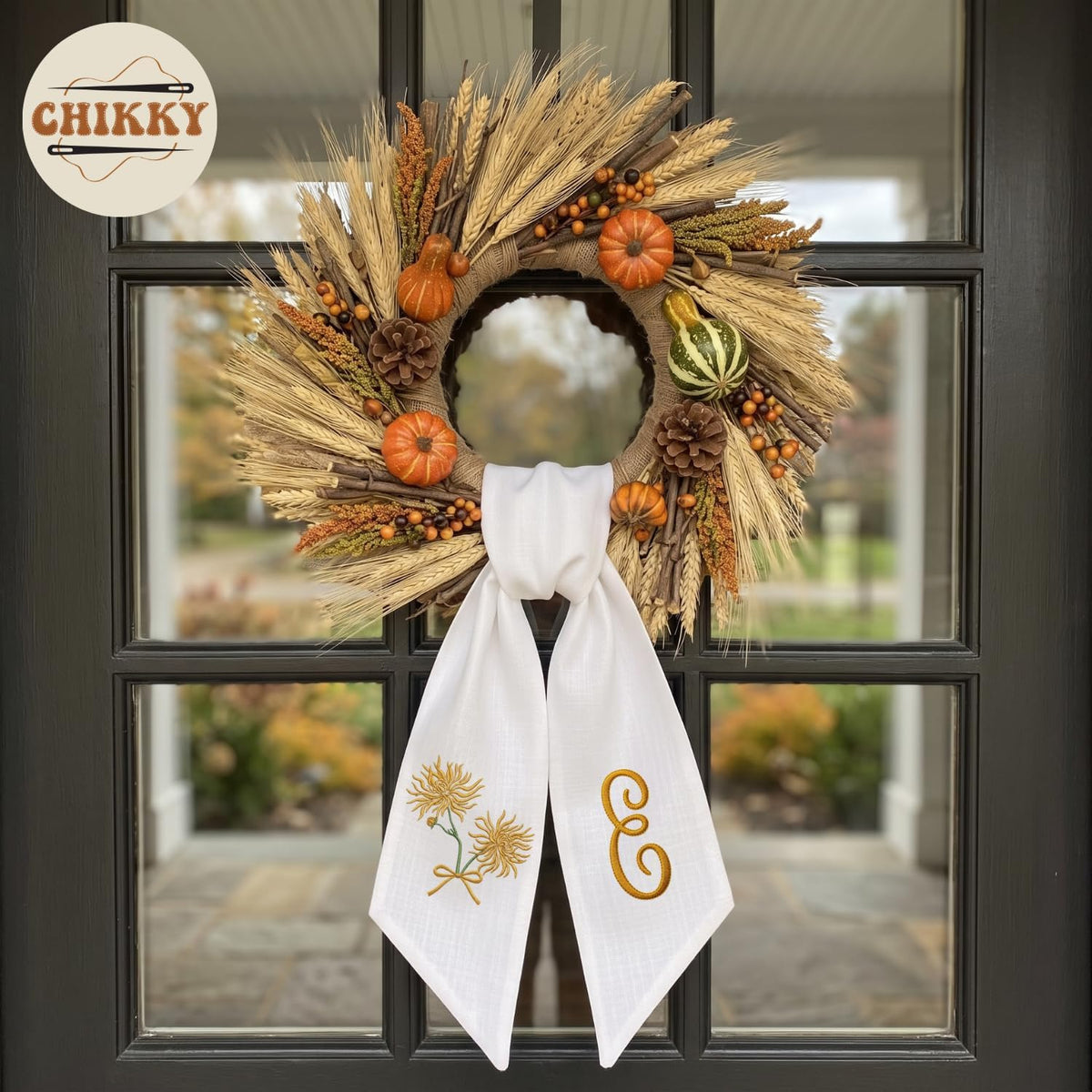 Christmas Personalized Wreath Sash — 21 — image 2