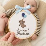 Personalized Embroidered Baby Name Hoop — 3 — image 5
