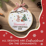 Personalized Baby's First Christmas Ornament — 3 — image 4