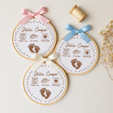 Personalized Embroidered Baby Name Hoop — 12 — image 2