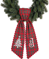 Christmas Personalized Wreath Sash