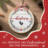 Personalized Baby's First Christmas Ornament — 12 — image 4