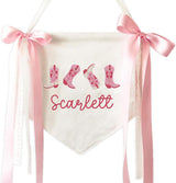 Personalized Embroidered Baby Name Banner — 9