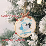 Personalized Baby's First Christmas Ornament — 1 — image 6