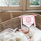 Personalized Embroidered Baby Name Banner — 2 — image 4