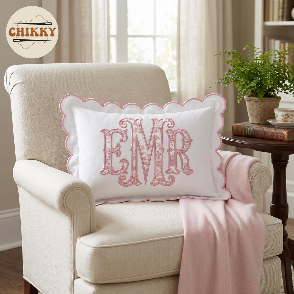 Personalized Embroidered Pillow Cover — 28 — image 5