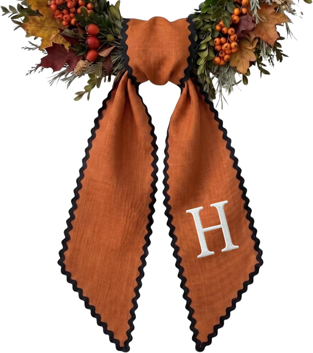 Halloween Personalized Wreath Sash