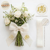 Personalized Embroidered Bouquet Sash — 2 - Prom — image 5