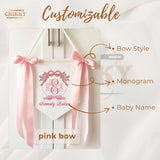 Personalized Embroidered Baby Name Banner — 3 — image 5
