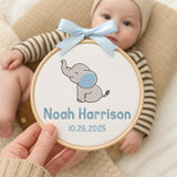 Personalized Embroidered Baby Name Hoop — 16 — image 5