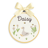 Personalized Embroidered Baby Name Hoop — 1
